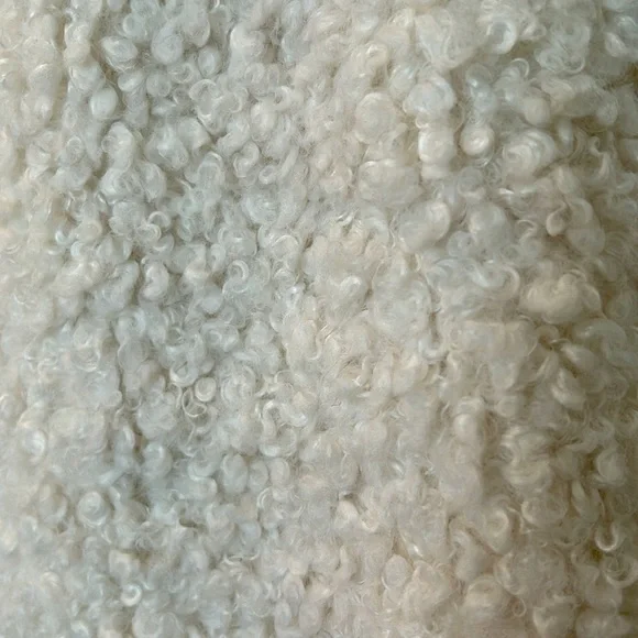 SOFT SURROUNDING TEDDY BEAR VEST WOMEN SIZE S IVORY SLEEVESLESS - Picture 5 of 12